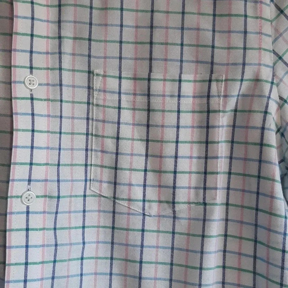 St. John's Bay Men's Collared Short  Sleeve Button Down T-Shirt | M - Picture 5 of 10